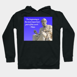 Wise Quote 1 - Plato Hoodie